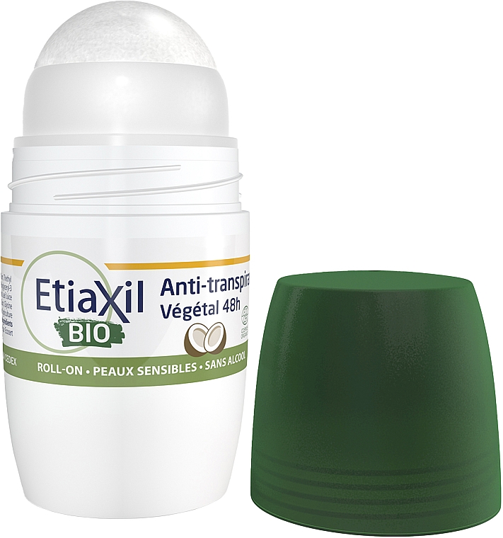 Антиперспирант шариковый, органический - Etiaxil Anti-Perspirant Vegetal Protection 48H Roll-on — фото N2