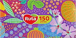 Косметические салфетки 150 шт., фиолетовая упаковка - Ruta — фото N1