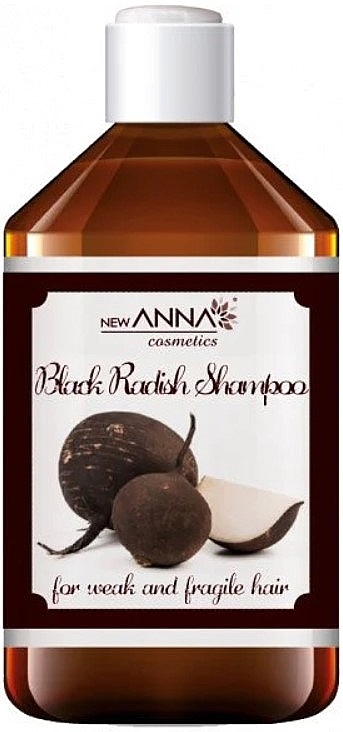 Шампунь для волосся з чорною редькою - New Anna Cosmetics Black Radish Shampoo — фото N1
