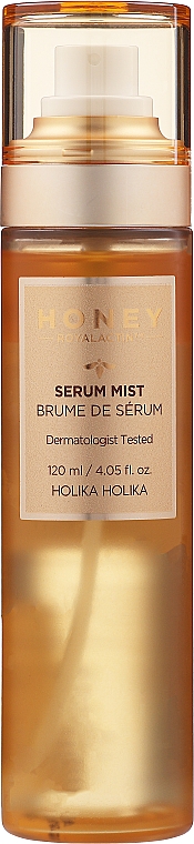 Сироватка-спрей для обличчя з лактином - Holika Holika Honey Royal Lactin Serum Mist — фото N1