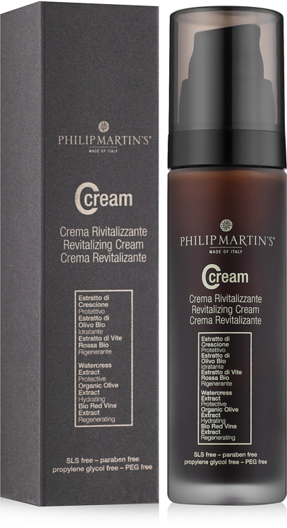 Ревитализирующий крем для лица с витамином С - Philip Martin's C Cream — фото N1