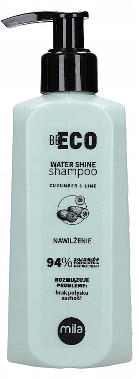 Зволожувальний шампунь для волосся - Mila Be Eco Water Shine — фото N1