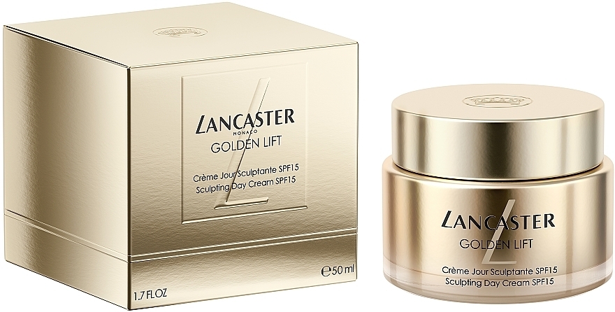 Дневной крем для лица - Lancaster Golden Lift Sculpting Day Cream SPF15 — фото N2