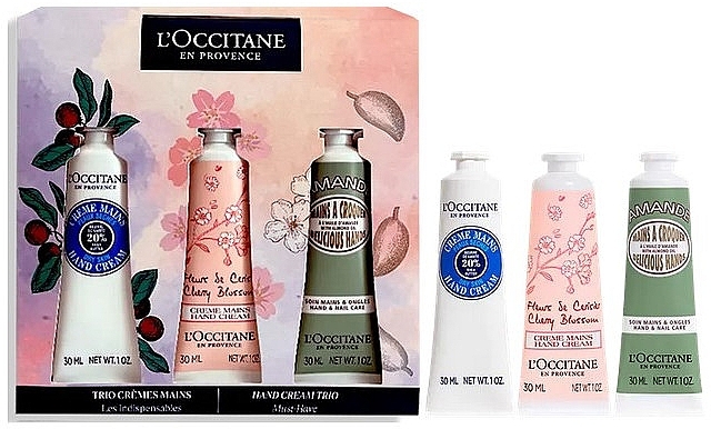 Набор - L'occitane Hand Cream Trio (h/cr/3x30ml) — фото N1