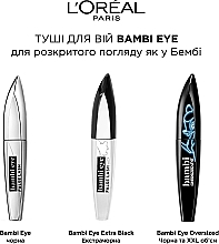 Тушь для XXL объёма и удлинения ресниц - L`Oréal Paris Bambi Eye Oversized False Lash — фото N7