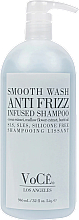 Разглаживающий шампунь для волос, с дозатором - VoCê Haircare Smooth Wash Anti Frizz Infused Shampoo — фото N1