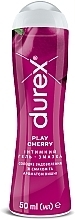 Інтимний гель-змазка зі смаком та ароматом вишні (лубрикант) - Durex Play Cherry — фото N1