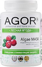 Альгінатна маска "Лісова ягода" - Agor Algae Mask — фото N5