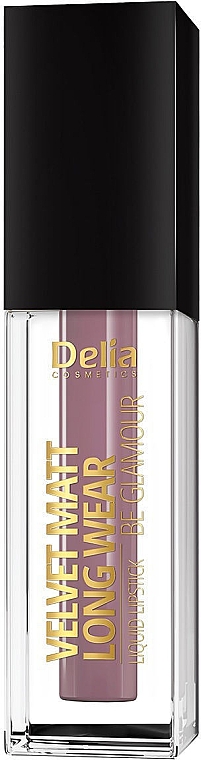 Рідка матова помада - Delia Velvet Matt Long Wear Be Glamour Liquid Lipstick — фото N1