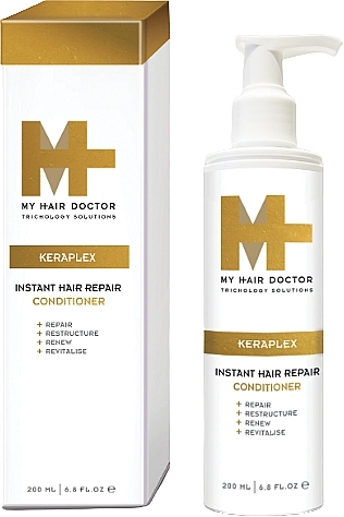 Кондиціонер для відновлення волосся - My Hair Doctor Keraplex Instant Hair Repair Conditioner — фото N1