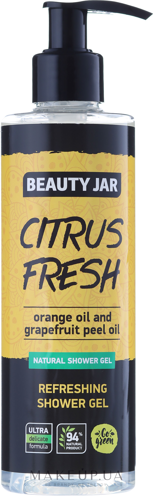 Гель для душу "Citrus Fresh" - Beauty Jar Refreshing Shower Gel — фото 250ml