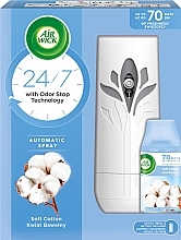 Парфумерія, косметика Автоматичний освіжувач повітря "Квітка бавовни" - Air Wick Freshmatic