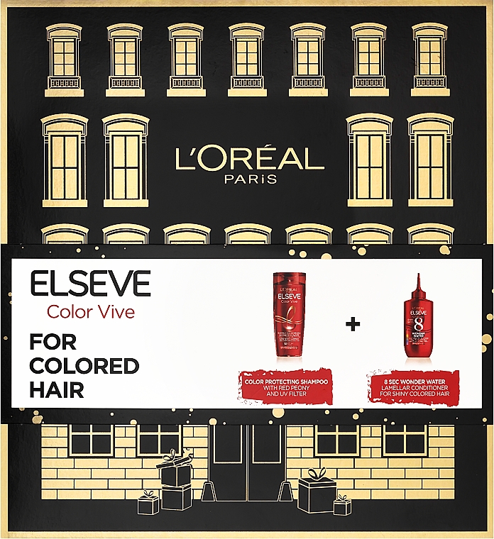 Набор - L'Oreal Paris Elseve Color Vive (shm/250ml + cond/200ml) — фото N2