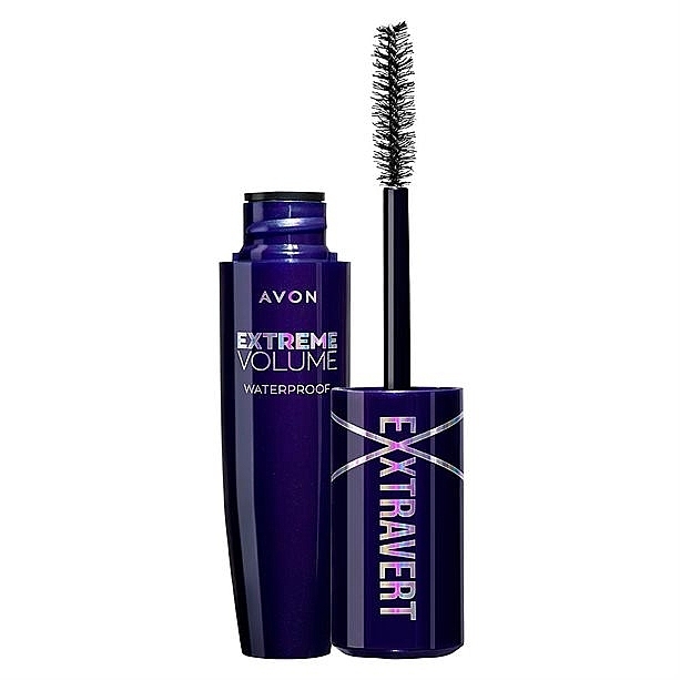 Водостійка туш для вій - Avon Exxtravert Extreme Volume Mascara — фото N1