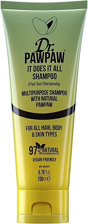 Шампунь-гель для душу - Dr. PawPaw Multipurpose Everybody Hair & Body Wash — фото N1