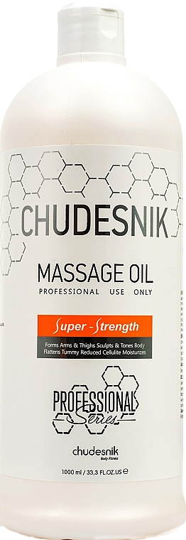 Олія для тіла масажна універсальна, для гігієнічного, антицелюлітного, спортивного, апаратного масажу - Chudesnik Massage Oil — фото N6