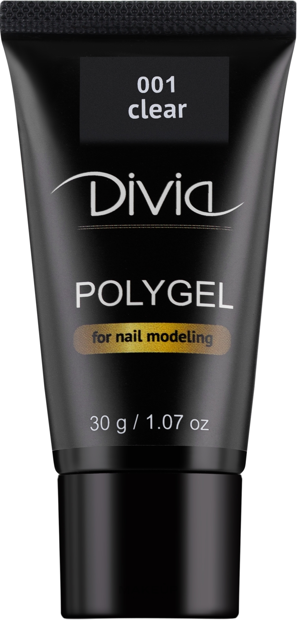Полигель для наращивания ногтей - Divia Polygel For Nail Modeling — фото 001