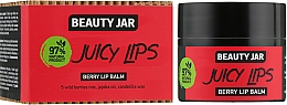 Ягодный бальзам для губ «Juicy Lips» - Beauty Jar Berry Lip Balm — фото N1