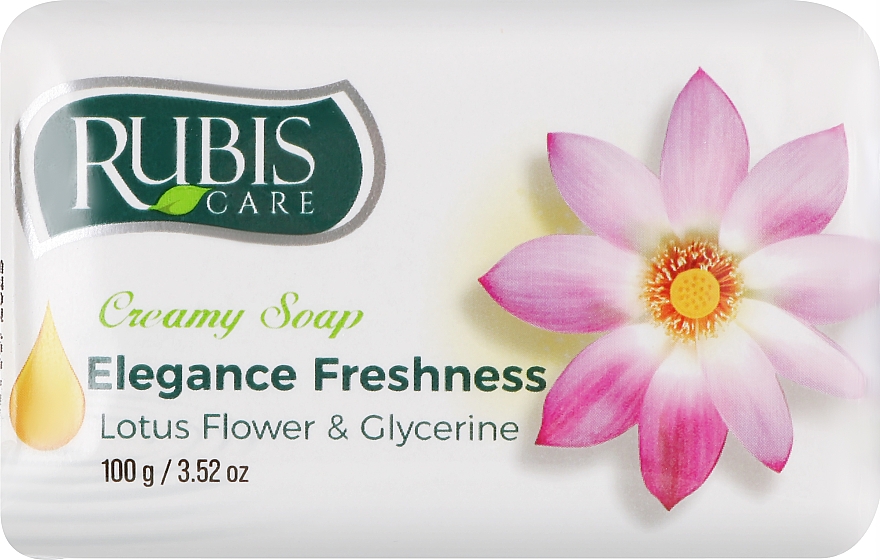 Мило "Весняна свіжість" у паперовій упаковці - Rubis Care Elegance Freshness Creamy Soap