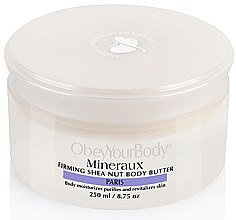 Духи, Парфюмерия, косметика Масло для тела "Париж" - ObeyYourBody Mineraux Firming Shea Nut Body Butter Paris