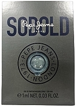 Духи, Парфюмерия, косметика Pepe Jeans Sobold For Him - Парфюмированная вода (пробник)