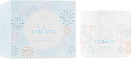 Массажный осветляющий крем с коллагеном для тела - Enough W Collagen Whitening Premium Cleansing & Massage Cream — фото N1