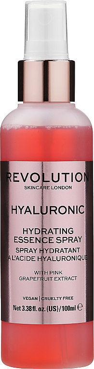 Спрей для обличчя - Makeup Revolution Hyaluronic Hydrating Essence Spray — фото N1