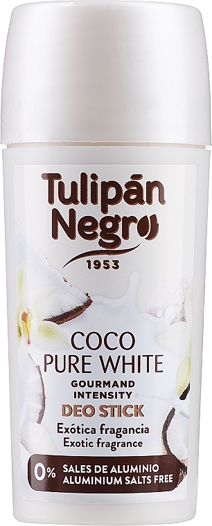 Дезодорант-стік "Білий кокос" - Tulipan Negro Deo Stick — фото N3