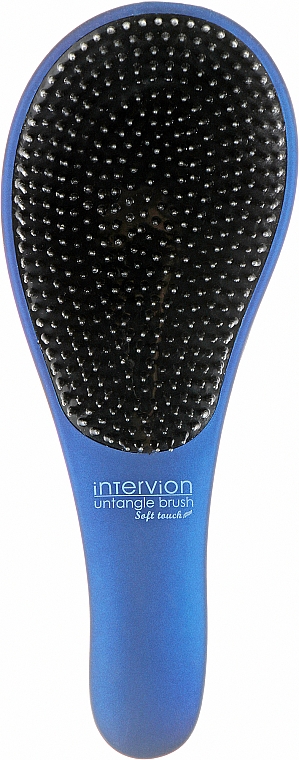 Расческа для волос, 498860, синяя - Inter-Vion Untangle Brush