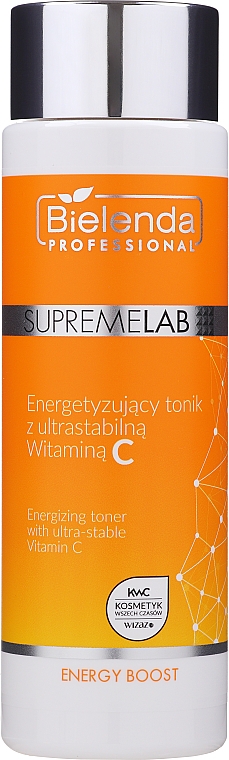 Енергетичний тонік з ультрастабільним вітаміном С - Bielenda Professional SupremeLab Energy Boost