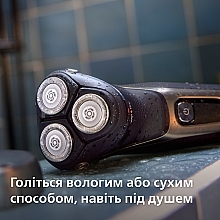 Электробритва для сухого и влажного бритья - Philips Shaver 3000 Series S3242/12 — фото N13