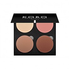 Духи, Парфюмерия, косметика Палетка для контуринга лица - Kobo Professional Face Palette