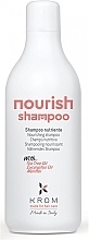 Живильний шампунь з екстрактом солодкого мигдалю - Krom Nourish Shampoo — фото N3
