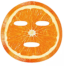Освітлювальна тканинна маска з екстрактом апельсина - Skin79 Real Fruit Mask Orange — фото N2