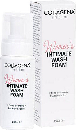 Пінка для інтимної гігієни для жінок - Collagena Intim Women's Intimate Wash Foam — фото N1