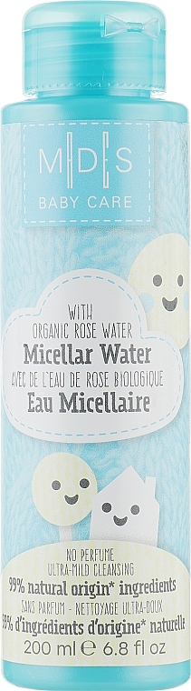УЦЕНКА Органическая мицеллярная вода для очищения и прохлады кожи ребенка - Mades Cosmetics M|D|S Baby Care Micellar Water * — фото N1