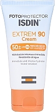 Парфумерія, косметика Сонцезихисний крем для обличчя для екстремальних сонячних умов - Isdin Fotoprotector Extrem 90 Cream SPF50