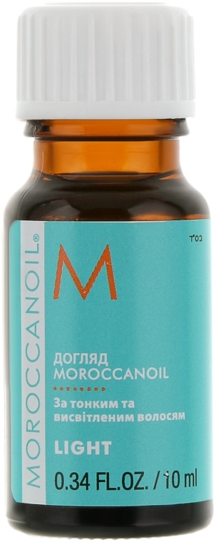 Средство для ухода за волосами - MoroccanOil Light Oil Treatment For Fine And Light-Colored Hair (тестер) — фото N1