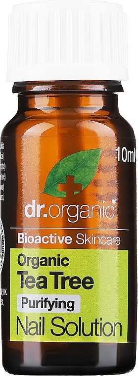 Средство для ногтей с чайным деревом - Dr. Organic Bioactive Skincare Tea Tree Nail Solution