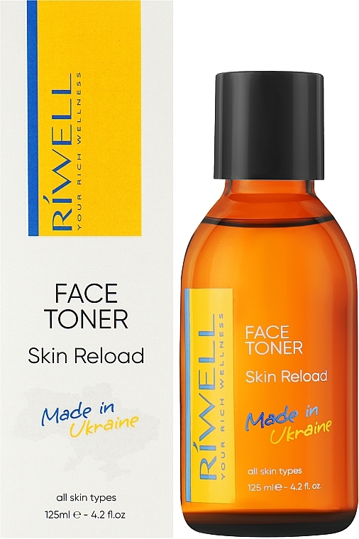 Зволожувальний тонік для обличчя з центелою азіатською та амінокислотним комплексом - Riwell Skin Reload Face Toner — фото N2