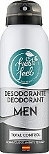 Духи, Парфюмерия, косметика Дезодорант мужской для тела - Fresh Feel Deodorant