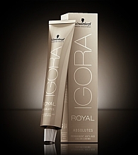 УЦЕНКА Краска для седых волос - Schwarzkopf Professional Igora Royal Absolutes * — фото N7