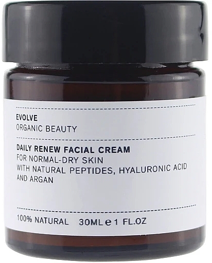 Крем для лица - Evolve Organic Beauty Daily Renew Facial Cream