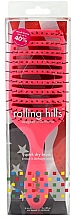 Духи, Парфюмерия, косметика Расческа для быстрой сушки волос, розовая - Rolling Hills Hairbrushes Quick Dry Brush Pink 