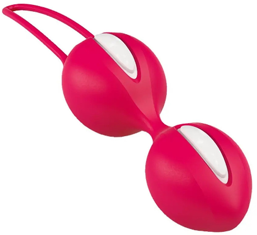 Кульки вагінальны, червоно-білі - Fun Factory Smartballs Duo — фото N1