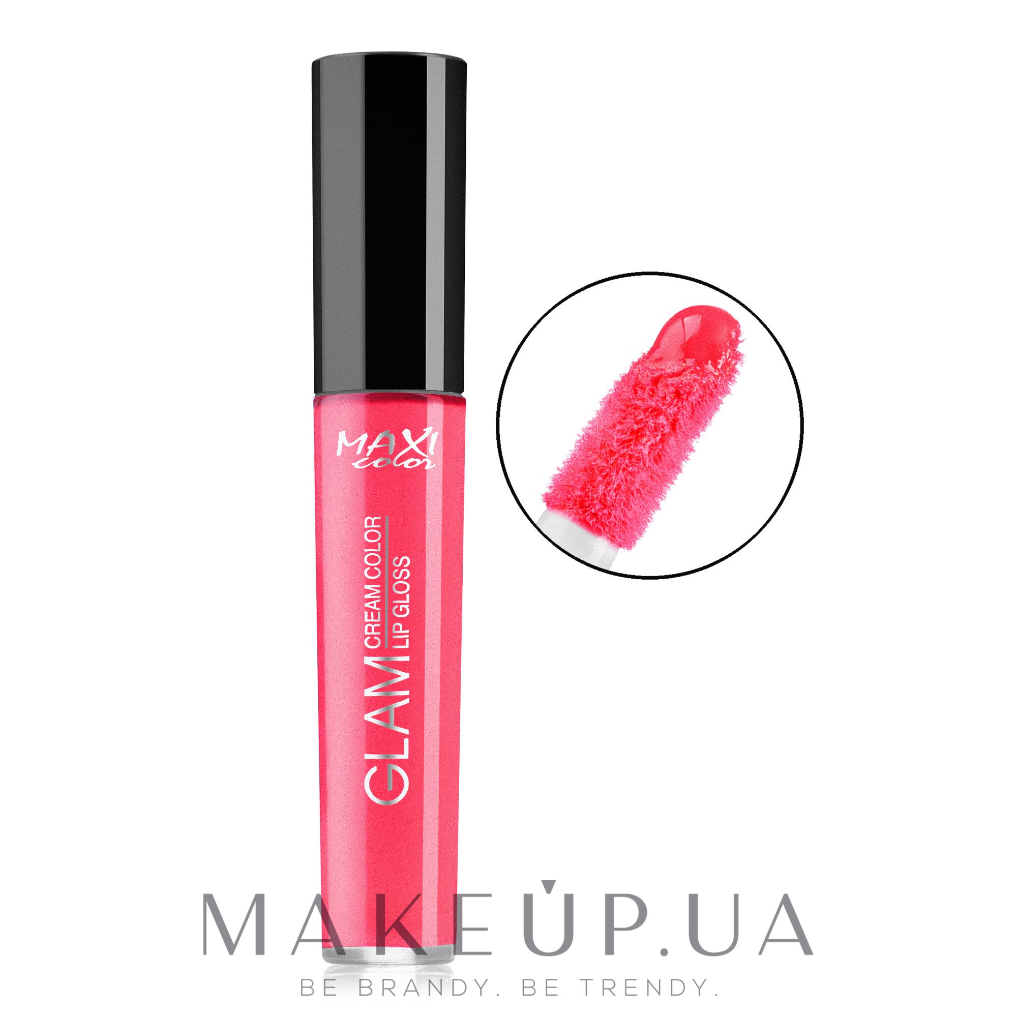 Блиск для губ - Maxi Color Glam Cream Lipgloss — фото 09 - Rose Crem
