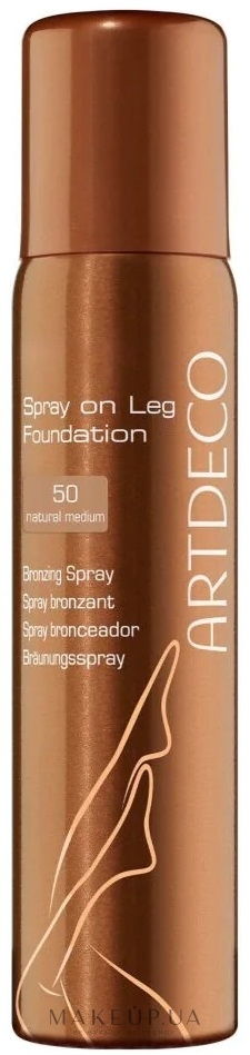 Тональний крем для ніг - Spray on Leg Foundation — фото 50 - Natural Medium