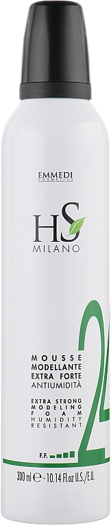 Моделирующий мусс для волос - HS Milano Extra Strong Modeling Foam — фото N1