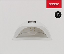 Лампа 48W UV/LED, біла - Sunuv Sun 5 — фото N9