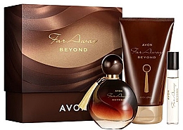 Духи, Парфюмерия, косметика УЦЕНКА Avon Far Away Beyond - Набор (parf/50ml + parf/10ml + b/lot/150ml) *